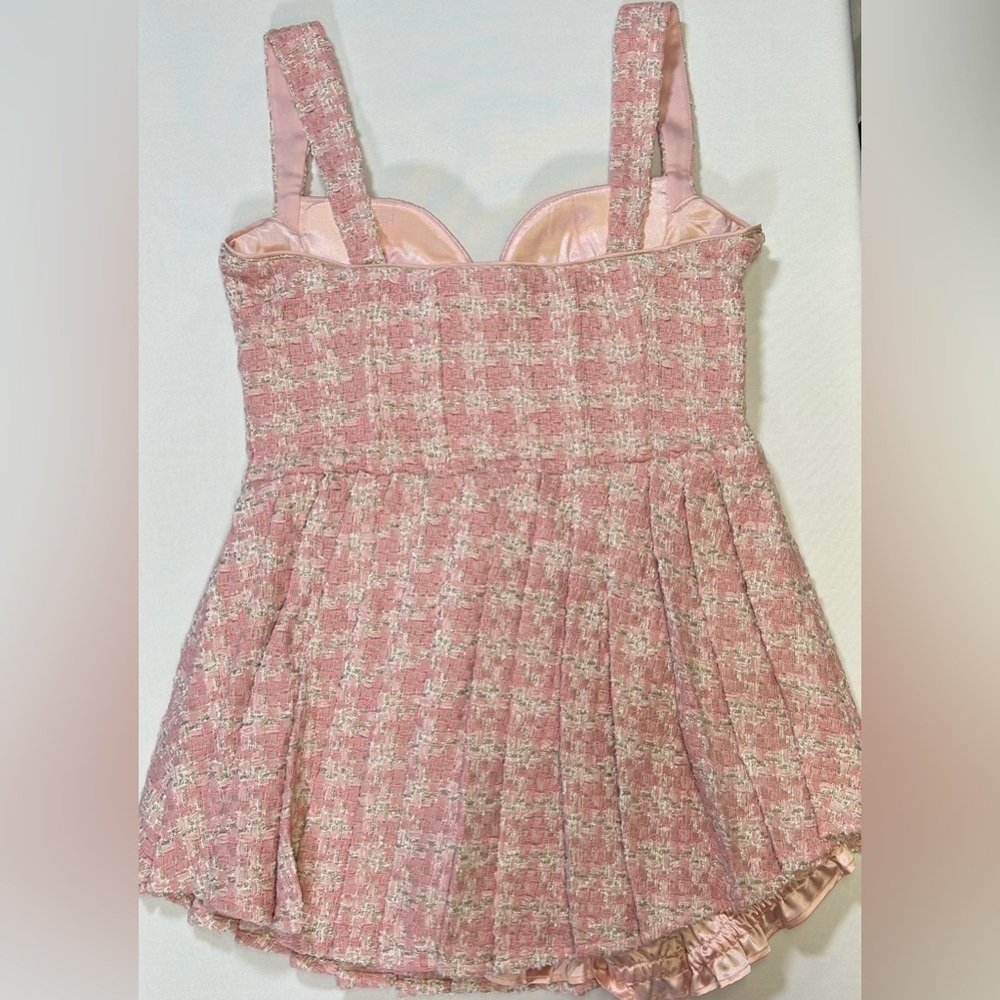 NWT Nana Jacqueline Chelsea Tweed Mini Dress - Picture 6 of 6